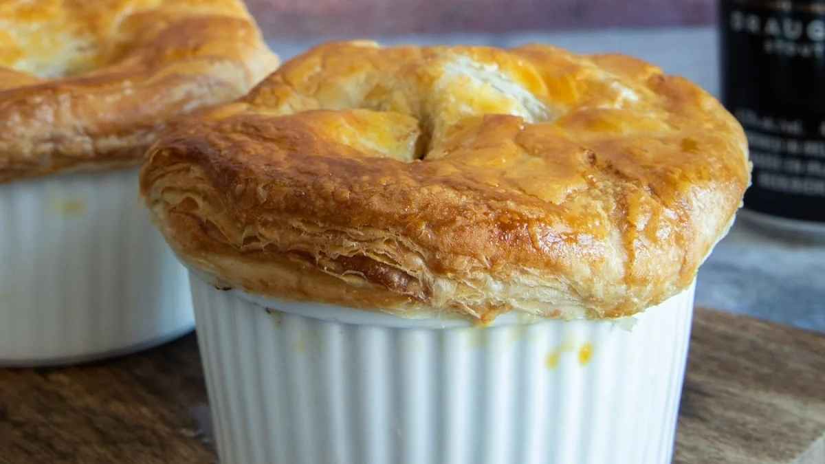 Steak And Guinness Mini Pies.