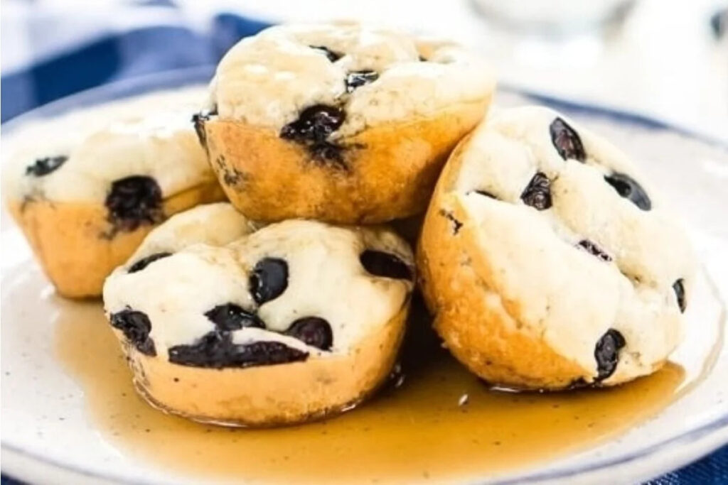 Blueberry Pancake Muffins.