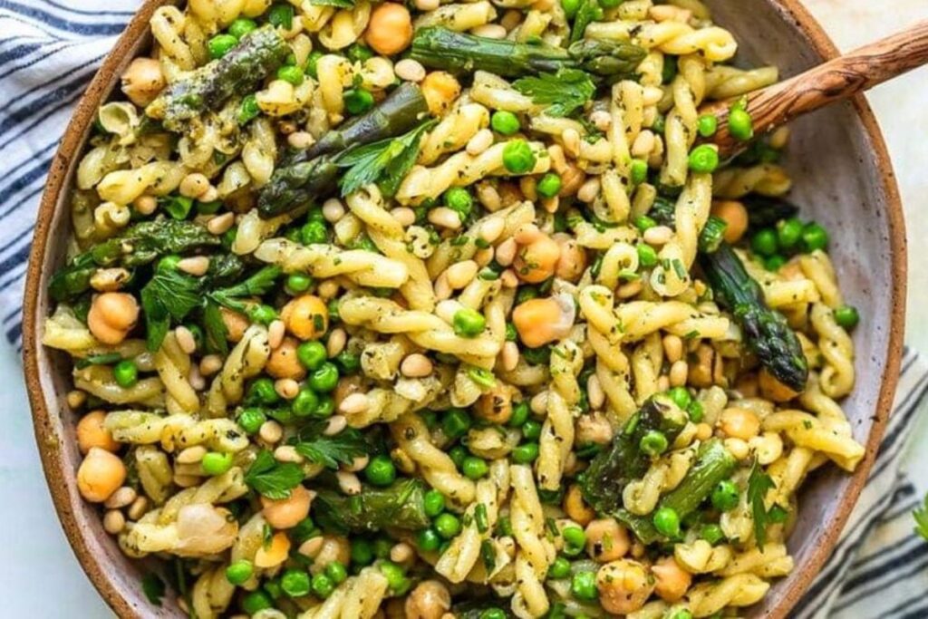 Green Goddess Pasta Salad.