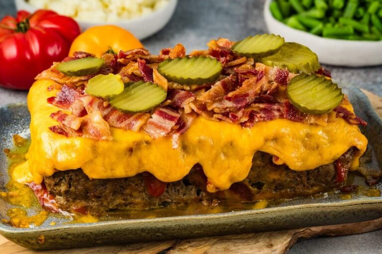 Bacon Cheeseburger Meatloaf.