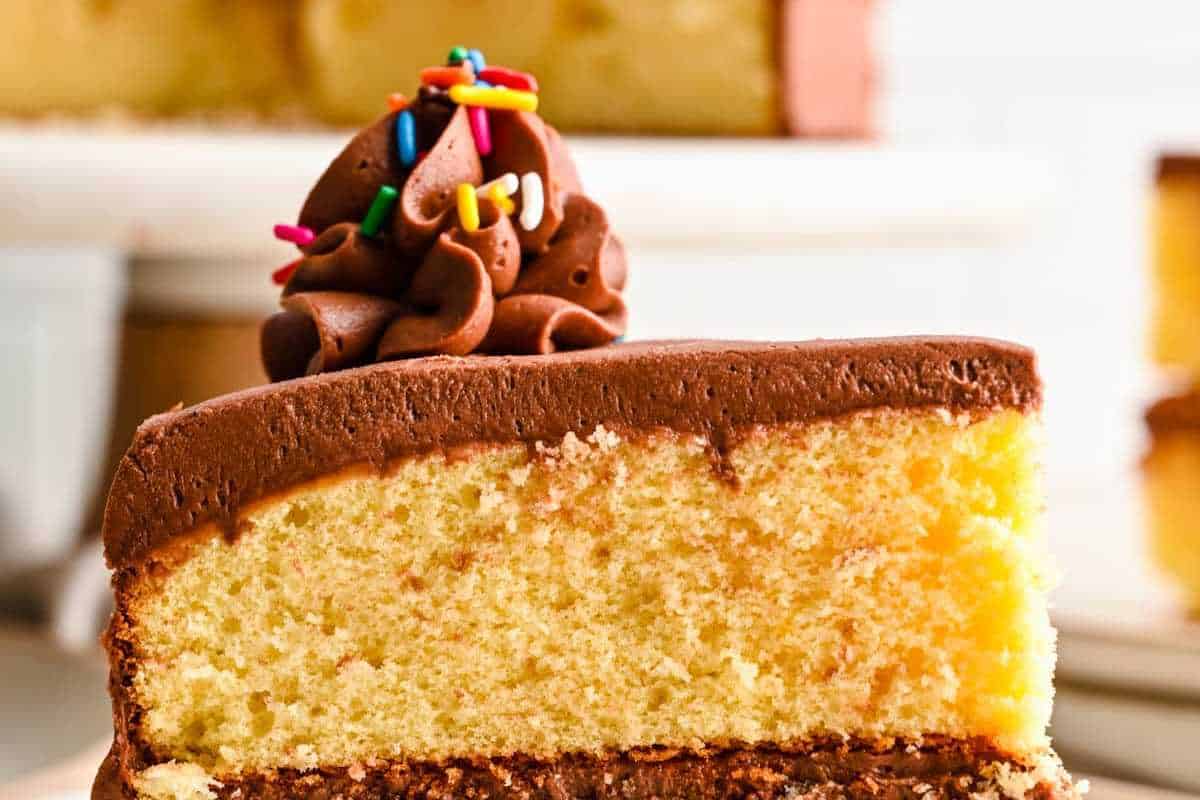 Best Yellow Cake Recipe. 