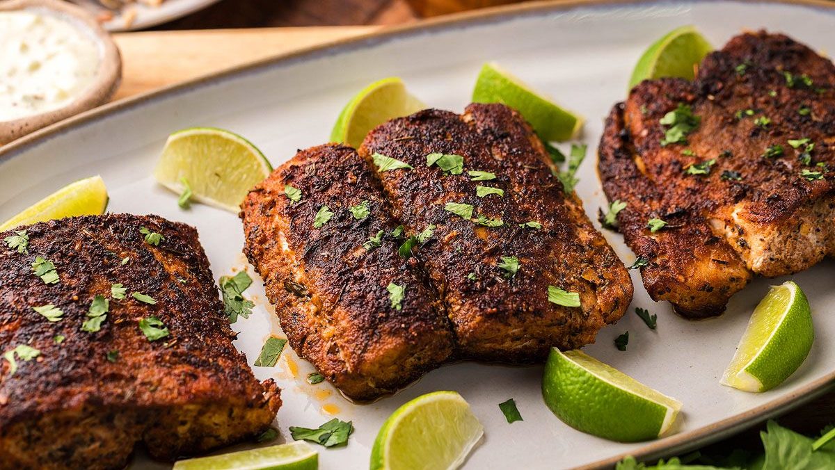 Blackened Mahi Mahi.