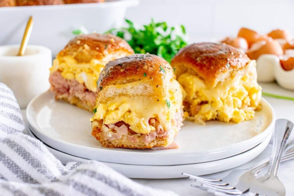 Breakfast Sliders.