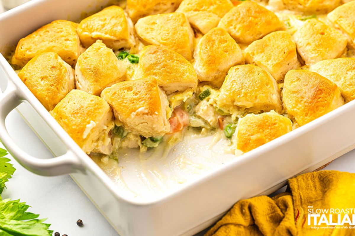 Chicken Pot Pie Casserole.