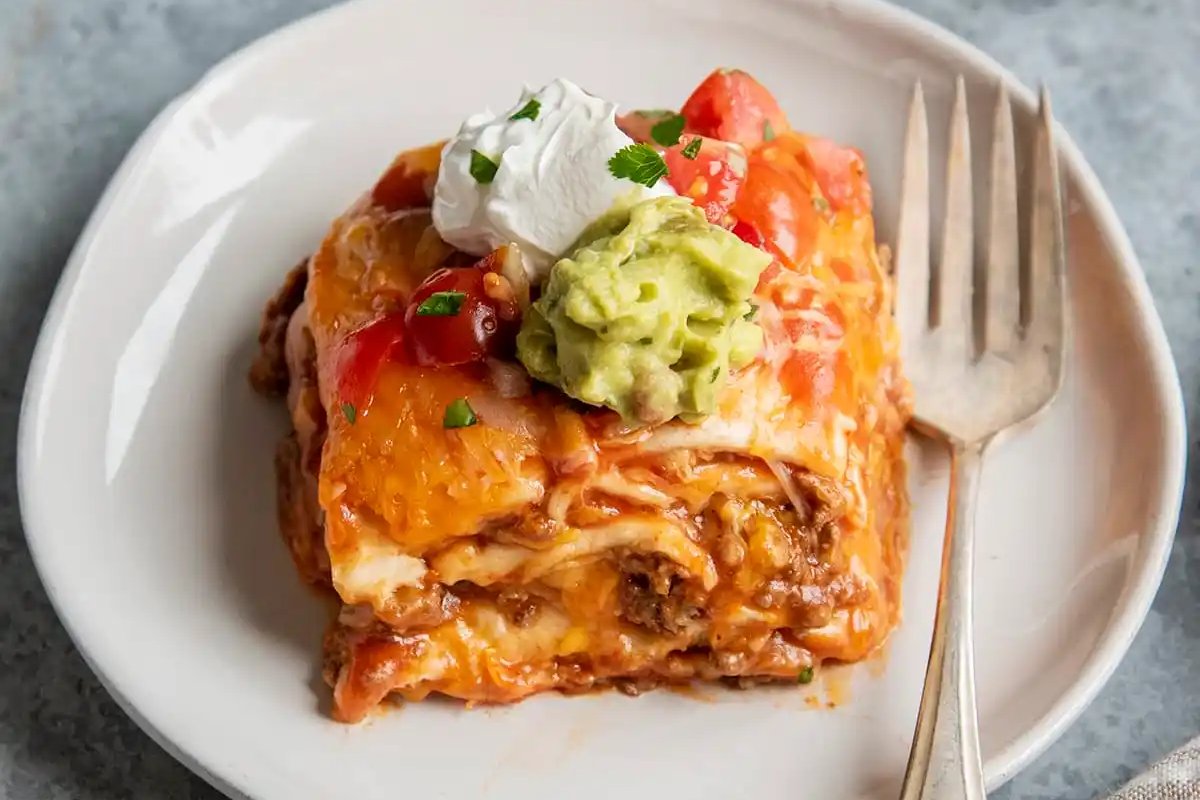 Beef Enchilada.