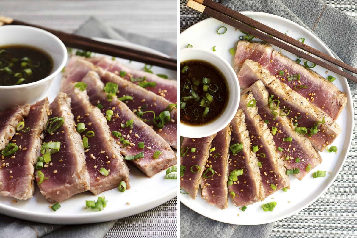 Grilled Tuna Steaks.