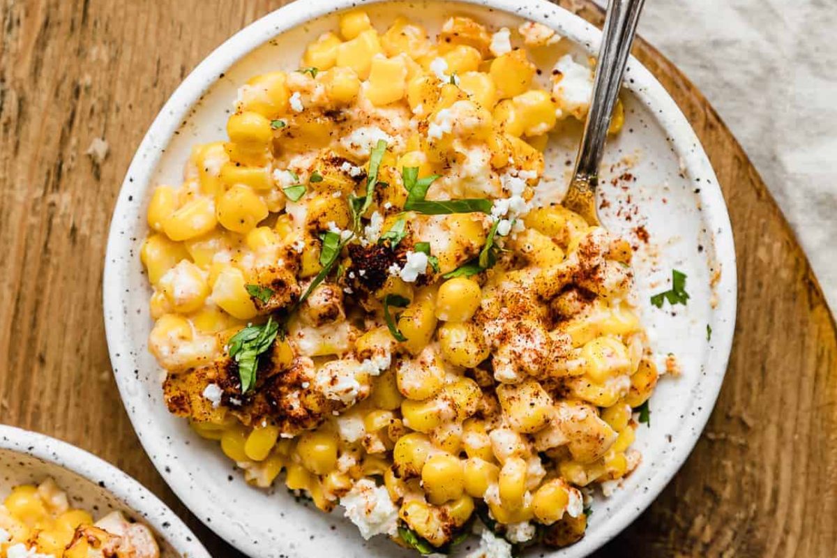 Mexican Street Corn Casserole. 