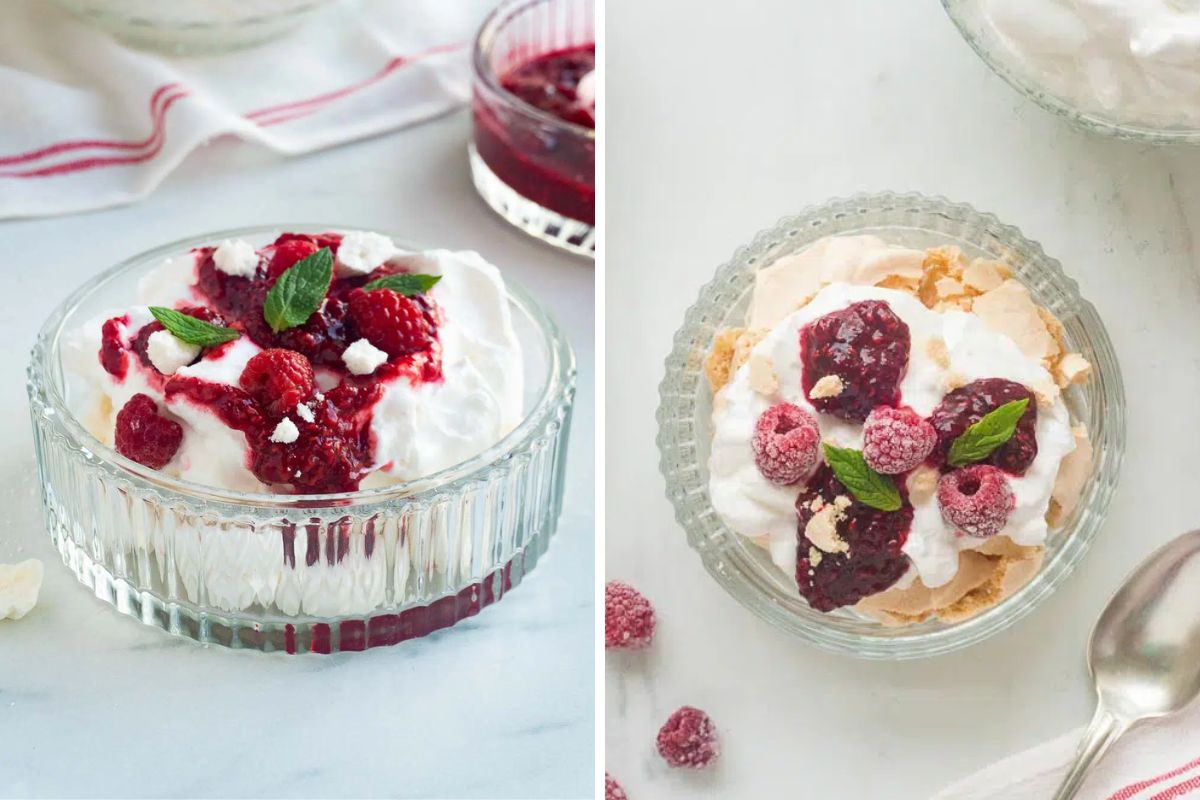 Raspberry Eton Mess.