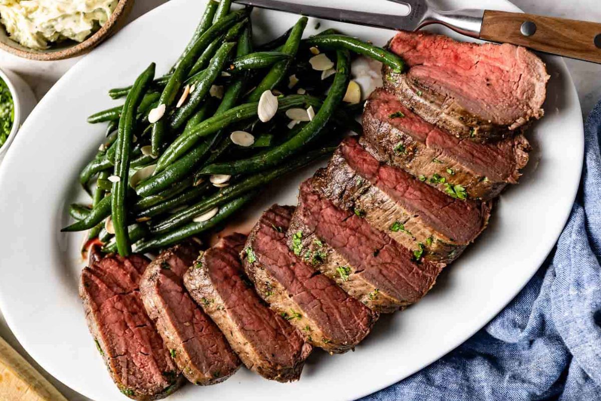 Reverse Sear Beef Tenderloin. 