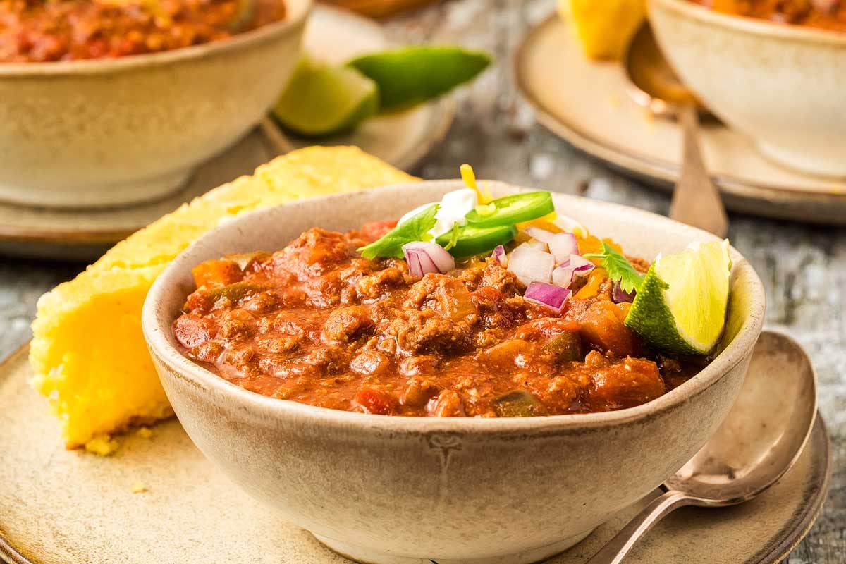 Beanless Chili.