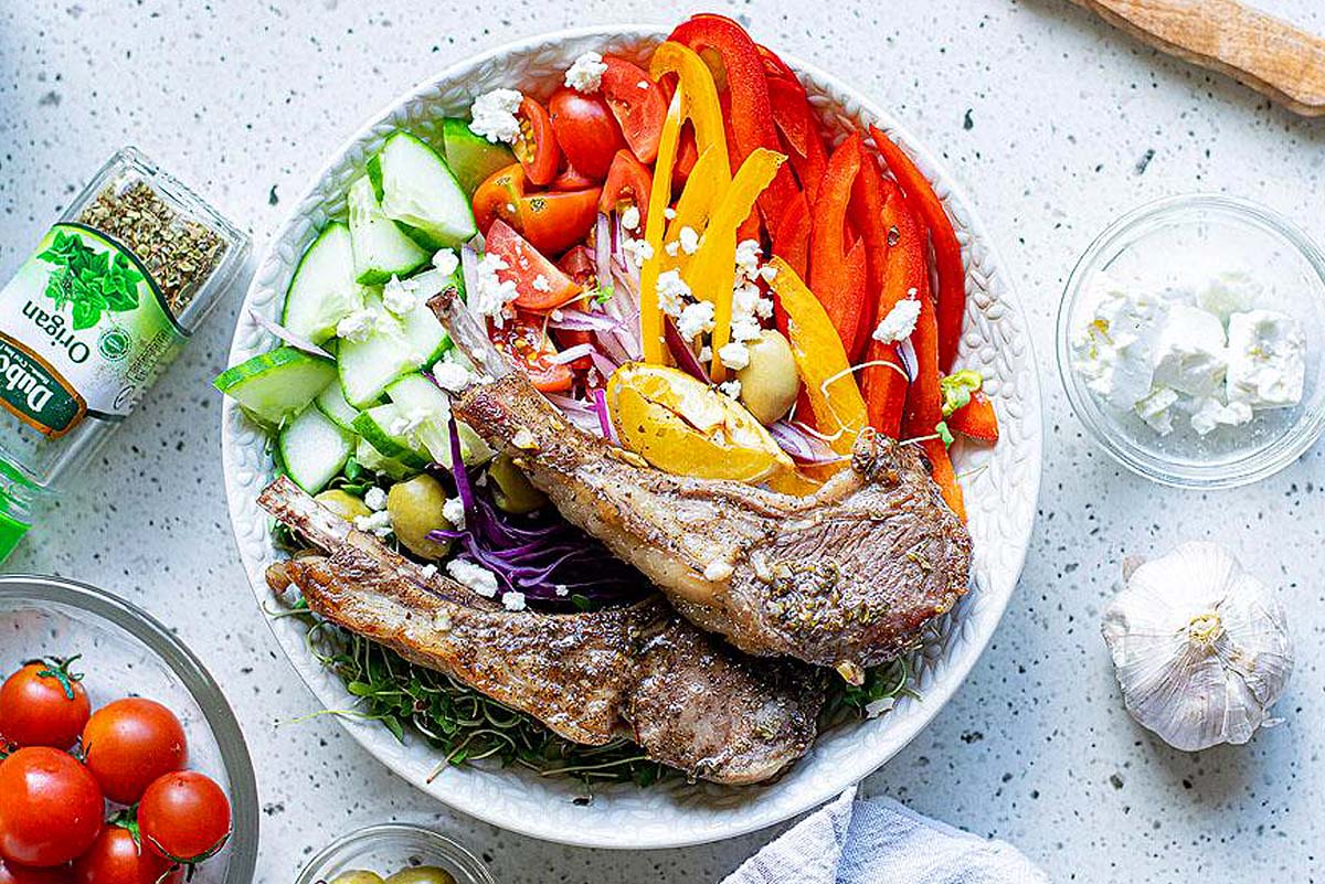 Greek Lemon Baked Pork Chops.