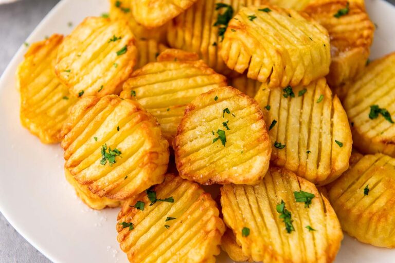 Air Fryer Accordion Potatoes