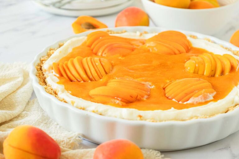 Apricot Cheesecake Tart