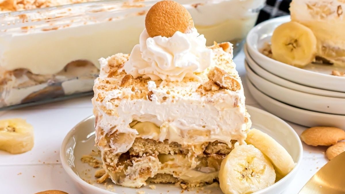 Banana Pudding With Cream Cheese.