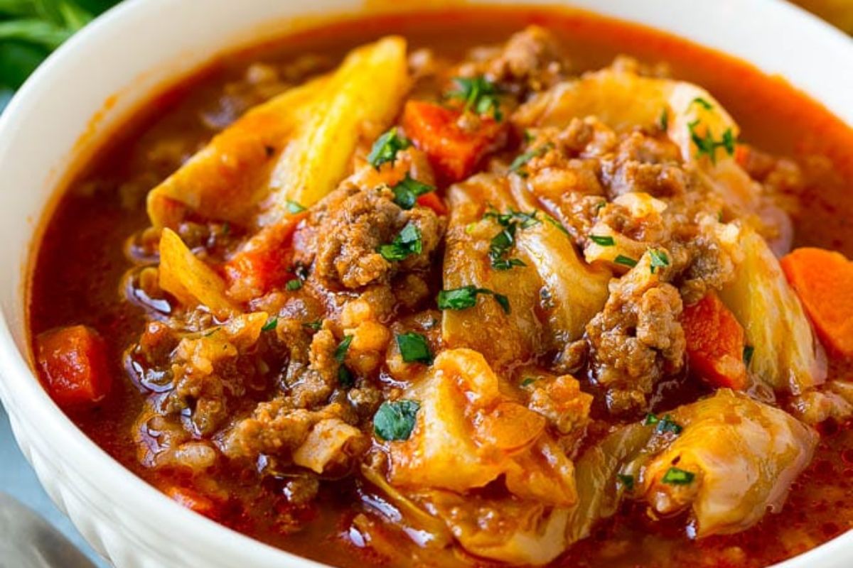 Cabbage Roll Soup.