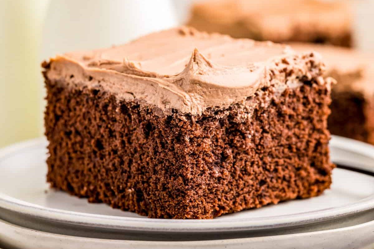 Easy Chocolate Cake. 