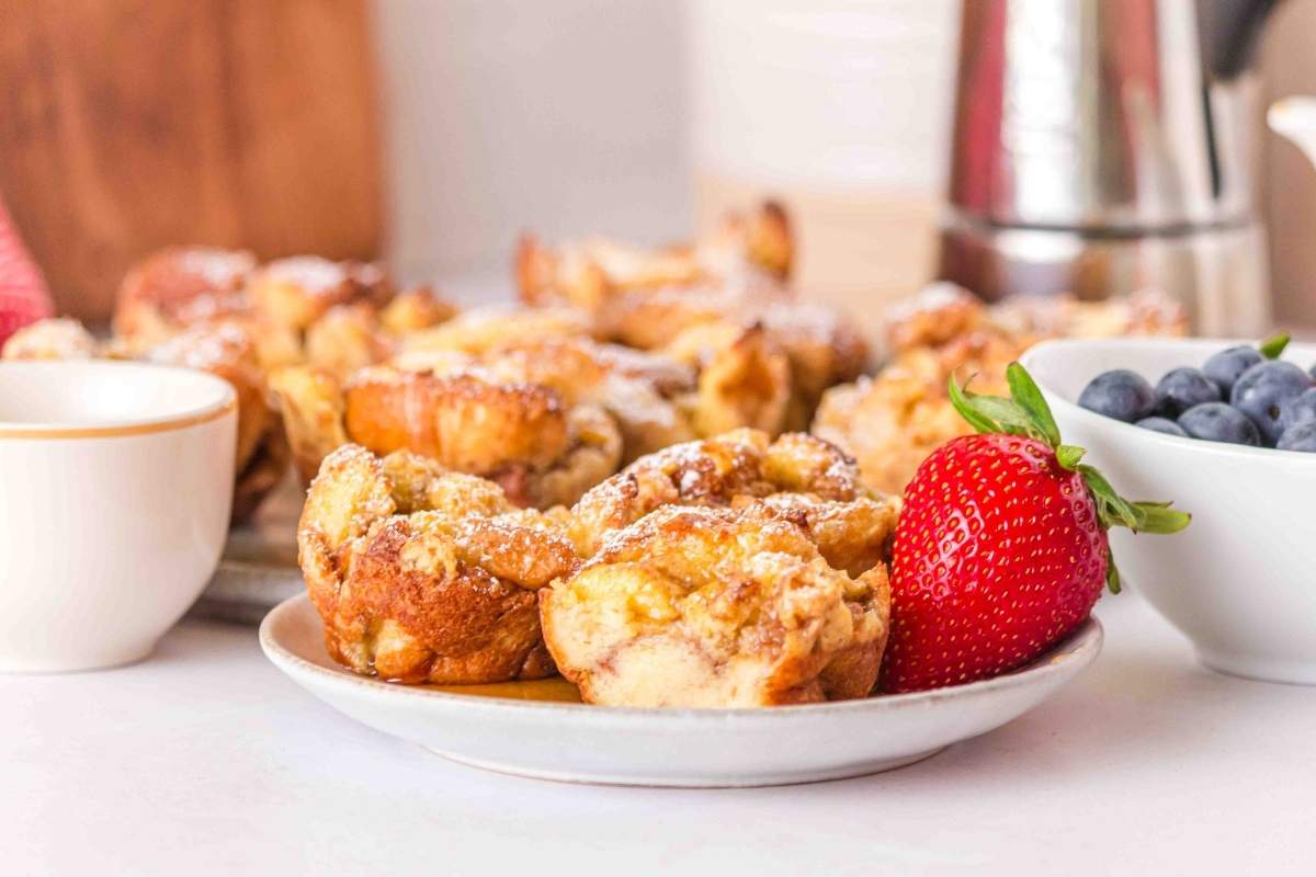 French Toast Muffins.