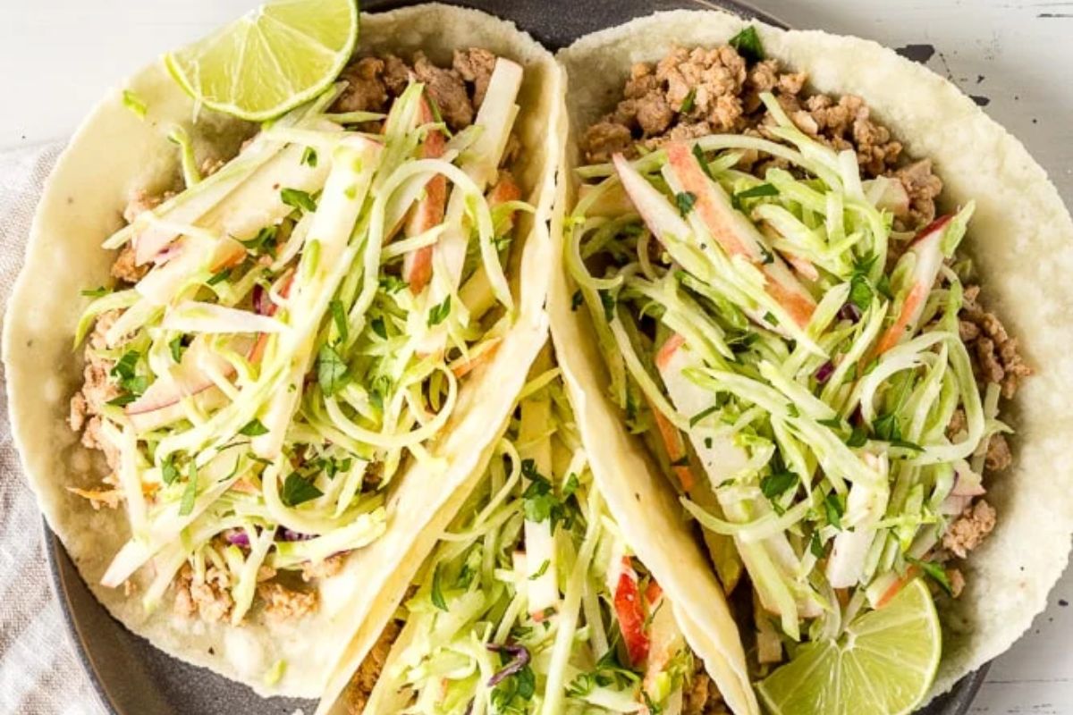 Ground Pork Tacos (paleo, Gluten Free).