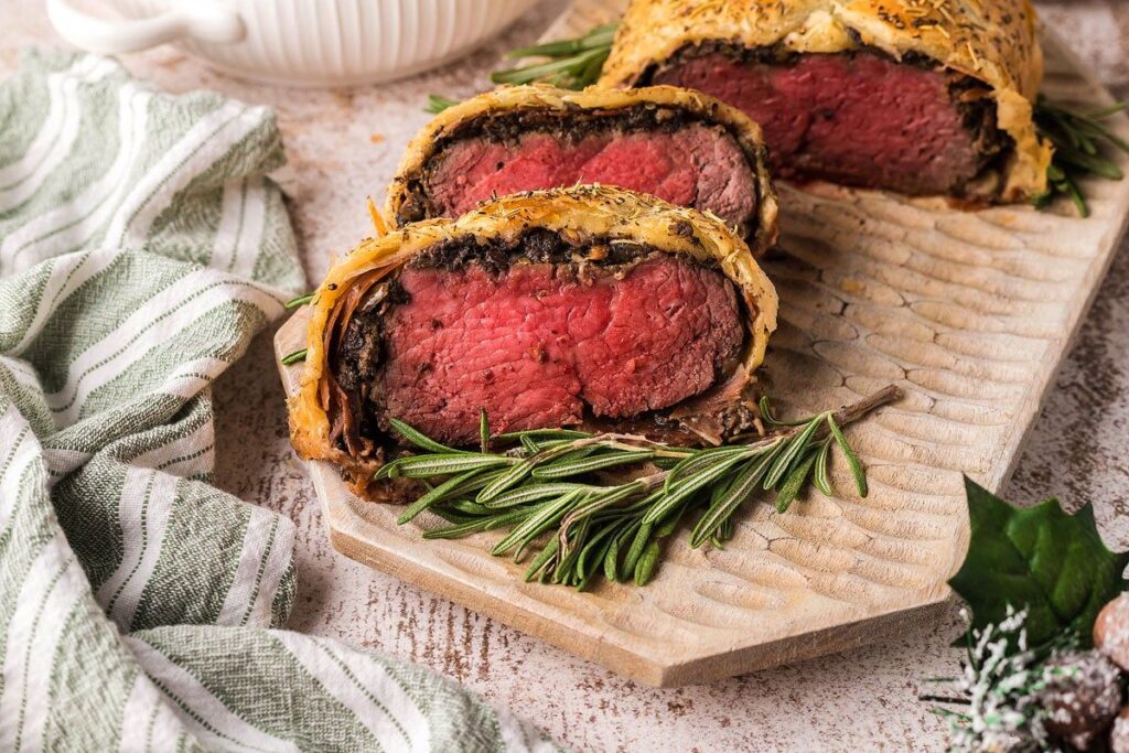 Holiday Beef Wellington.