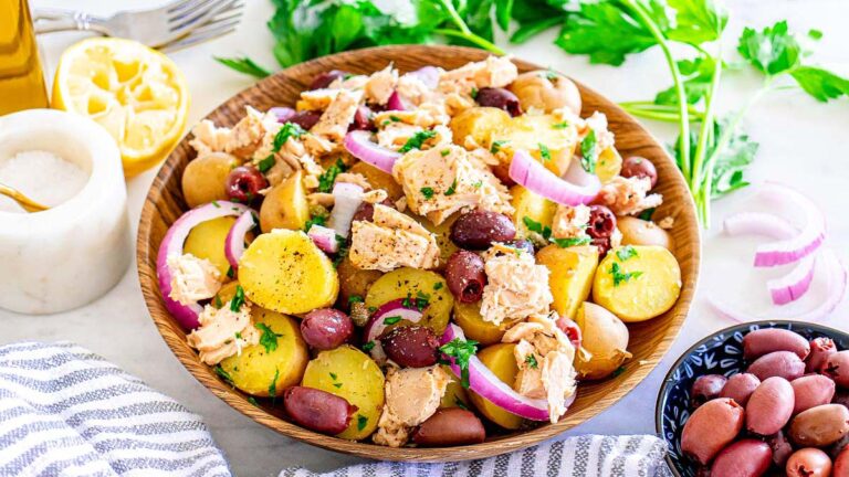 Italian Tuna Potato Salad.