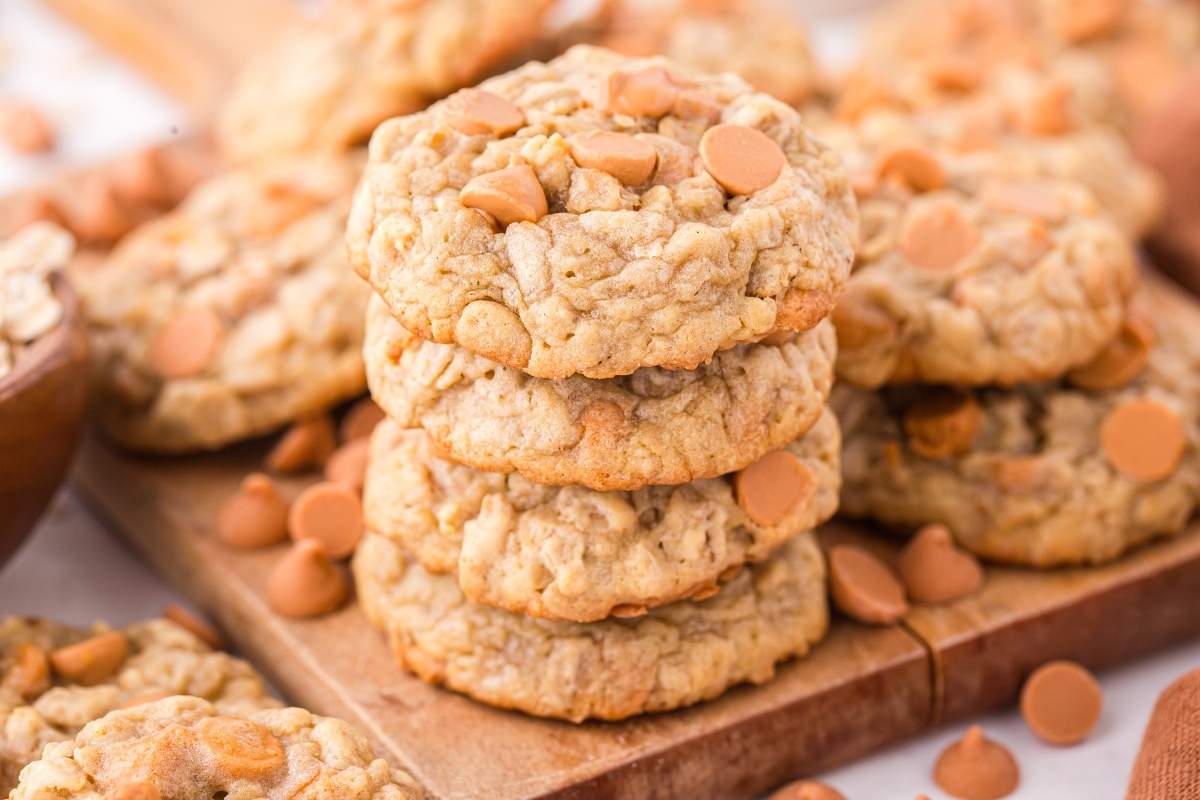 Oatmeal Butterscotch Cookies.