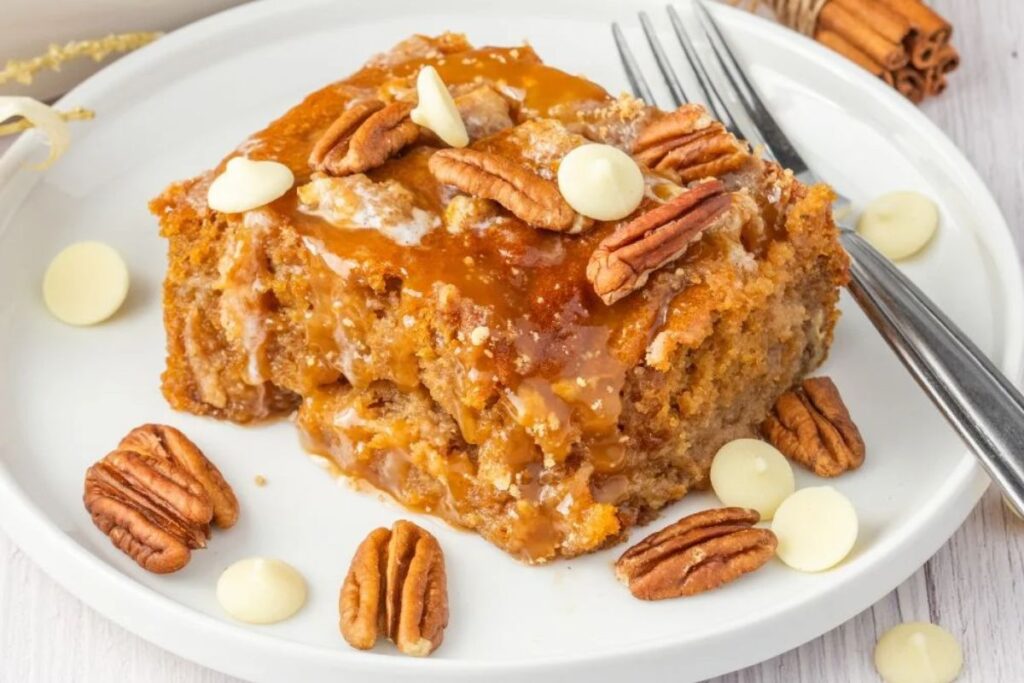 Pumpkin Earthquake Cake.