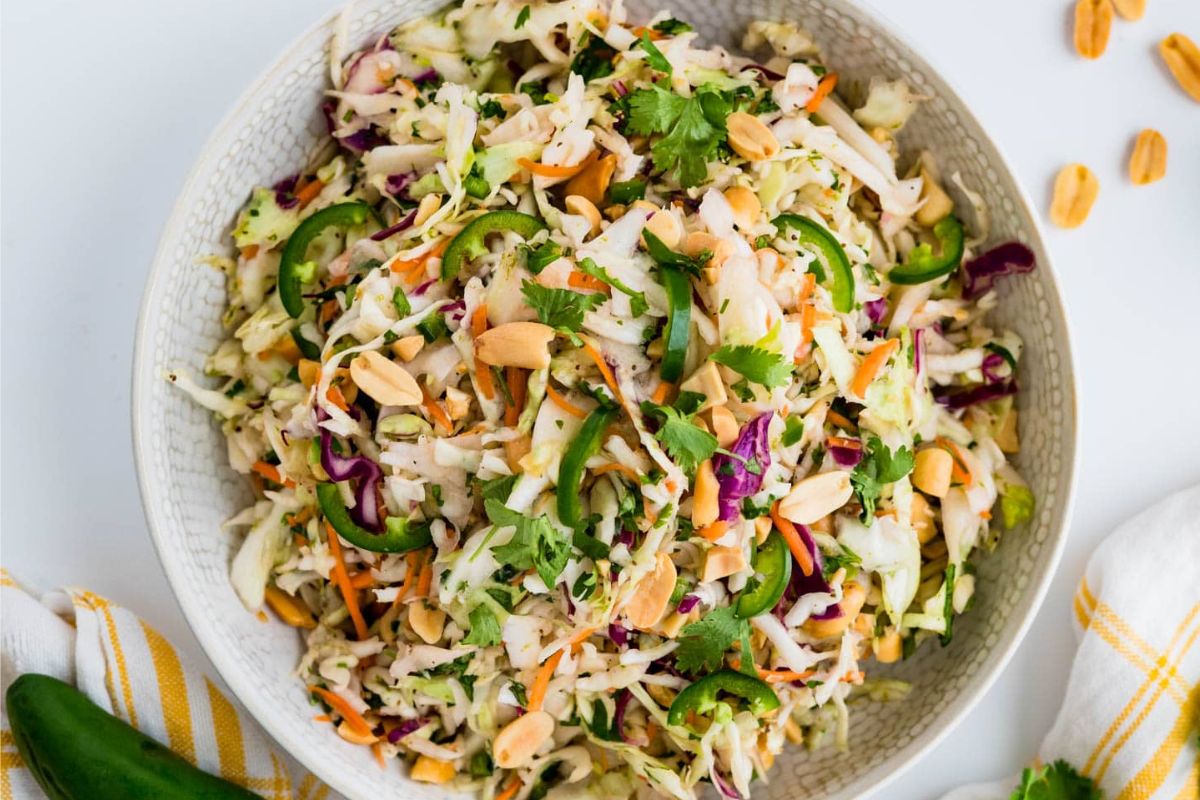 Quick Asian Cabbage Salad.