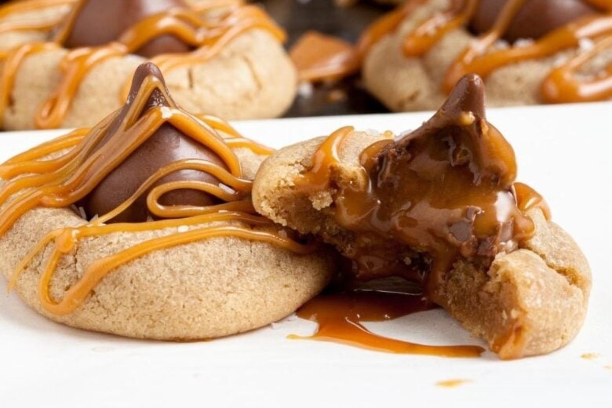 Salted Caramel Cookies.