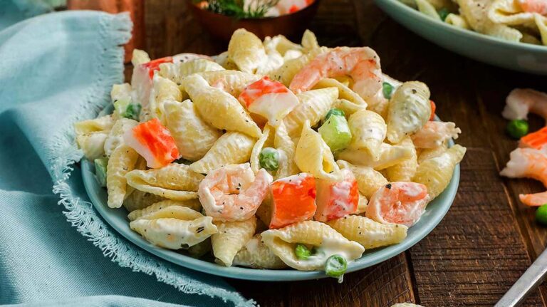 Seafood Pasta Salad.