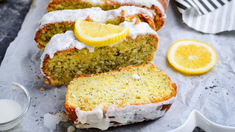 Lemon Poppy Seed Loaf.