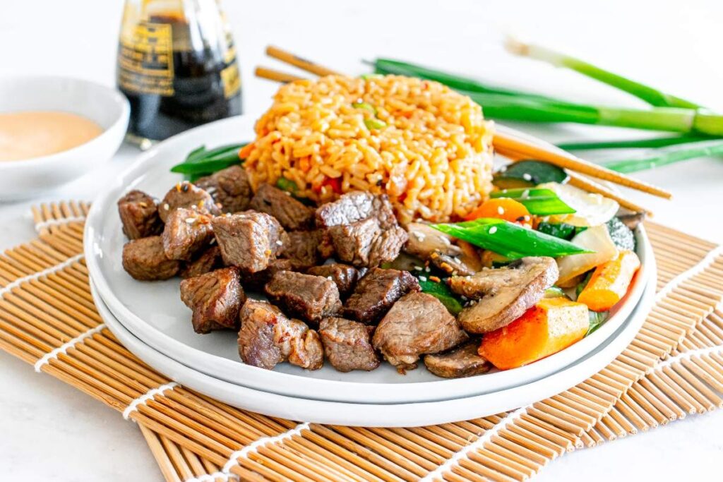 Steak Hibachi Skillet.