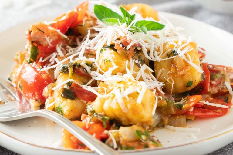 Gnocchi With Bacon 