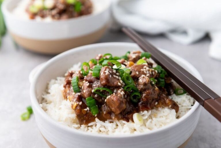 Slow Cooker Mongolian Beef 